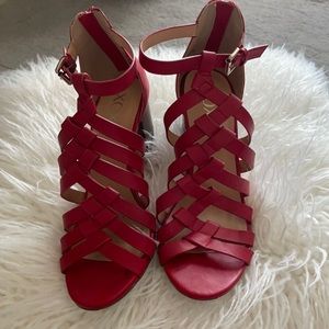 Xoxo Baxter Sandal - Women's -‎ Red
